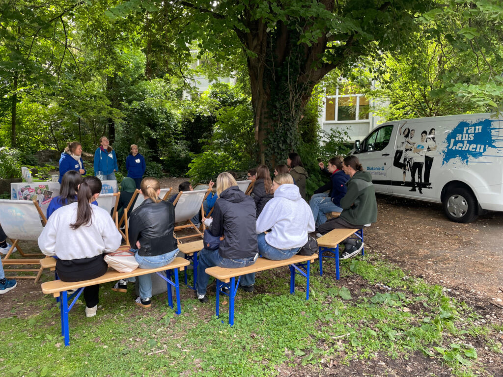Diakonie Roadshow am SGU im Mai 2025