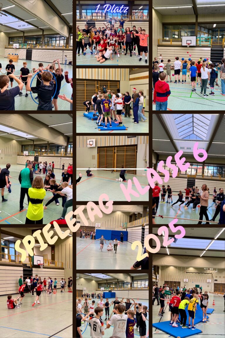 Spieletag Kl 6 - 2